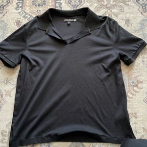 Banana republic, xl, black polo shirt